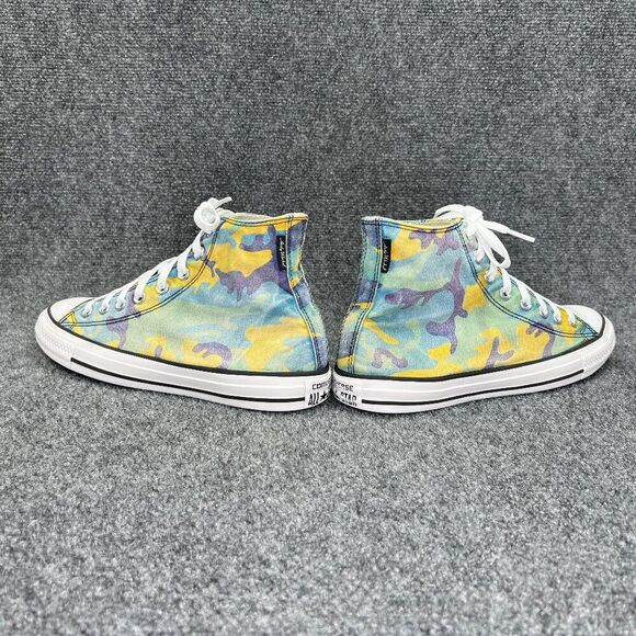 Converse Andy Warhol Sneakers Womens 10 Hi Colorful Camo Chuck Taylor All Star - Picture 7 of 14